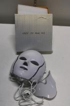 A boxed LED beauty mask (untested)