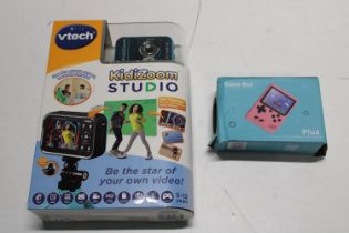 A new boxed Vtec kids zoom studio and Gameboy + (untested)