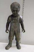 A unusual figure of a little boy 60cm, shipping unavailable