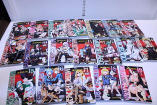 A large quantity of Japanese Murcielago books volumes 1 to 19