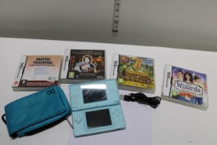 A Nintendo DS and selection of games in working order
