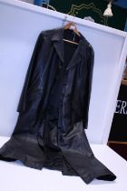 A full length LLD ladies leather coat size 20