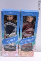 Two vintage bisque headed dolls (boxed)