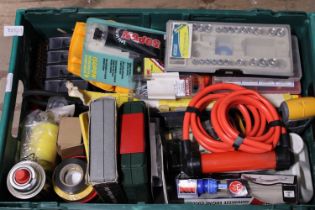 A job lot of assorted tools and accessories, shipping unavailable