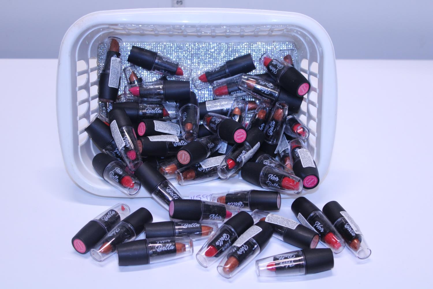 A job lot of new Bella Noir lipsticks