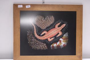 A Australian aboriginal artwork by Shane Bates