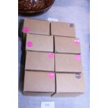 Eight boxes (6 per box) of Bella Noir lipstick assorted colours