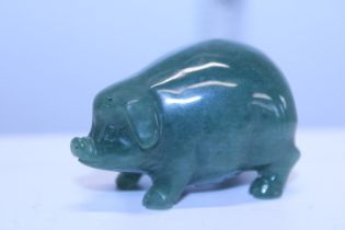A small Jade pig