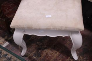 A dressing table stool, shipping unavailable