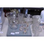 A job lot of assorted glasswares shipping unavailable