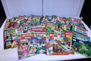 Eighty Three comics The Mighty World of Marvel starring The Incredible Hulk 1974/75 (bronze age)