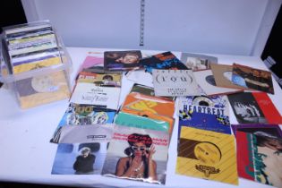 A job lot of assorted 1960's - 1980's 7" singles