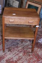 A 1930's wooden drawer unit, shipping unavailable