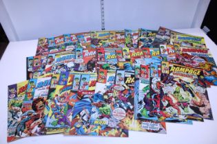 A job lot of Marvel Rampage comics from the 1970's
