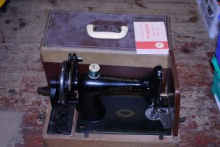 A vintage Singer sewing machine. shipping unavailable