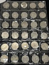 Thirty 2012 London Olympics coins