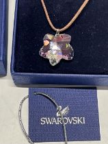 A Swarovski crystal necklace
