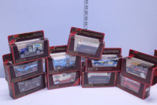 A selection of boxed Matchbox die-cast models