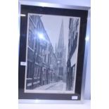 A signed framed limited edition Stuart Walton print. Shipping unavailable