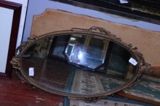 A vintage mirror, shipping unavailable
