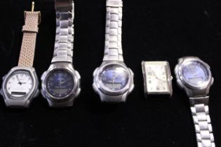 Four assorted Casio wrist watches