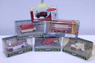 A job lot of boxed Corgi and other die-cast models