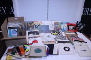 A large selection of 7" singles