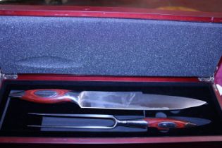 A new boxed Flint and Flame carving set (over 18's only)