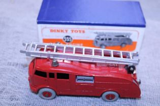 A boxed Dinky 555 die-cast model
