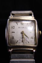 A men's vintage Benrus wrist watch in working order