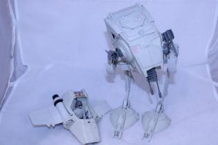 Two early 1980's Starwars models