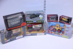 A job lot of boxed die-cast models including Corgi