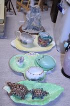 A selection of assorted ceramics including Wade, Royal Worcester etc