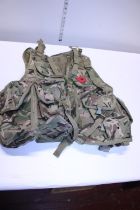 A combat military vest