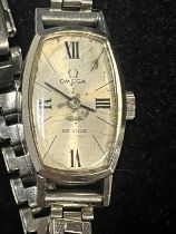 A vintage ladies Omega Deville cocktail watch (running untested for timekeeping)