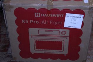 A new boxed Hauswirt Air Fryer Oven