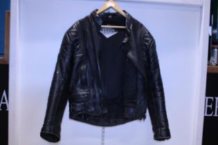 A Akito leather motorbike jacket size 40