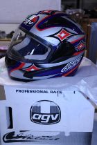 A new boxed AGV crash helmet size s