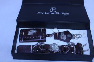 A boxed Christan Phillips gift set