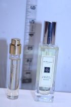 Two ladies atomiser perfumes Jo Malone and Baccarat Rouge 540