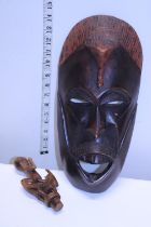 Two pieces of African tribal art