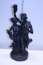 A large Academy classical statue 55cm