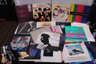 A selection of collectable assorted LP records
