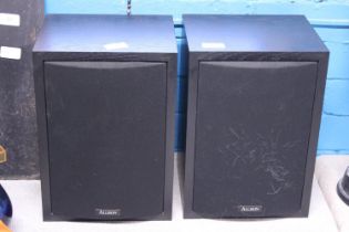 A paid of vintage Allison acoustics A1 100 Hi-fi speakers postage unavailable