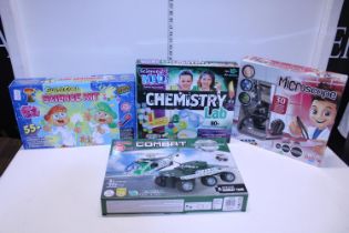 A selection of children's scientific sets (unchecked)