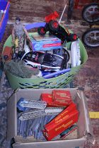 A job lot of assorted misc toys, railway items and other