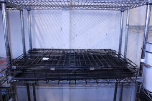 A foldable animal cage (medium). Shipping unavailable
