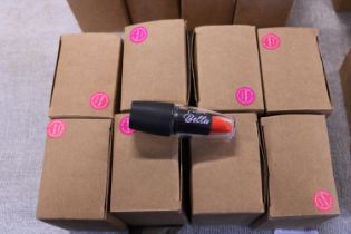 Eight boxes x6 of new Bella Noir lipsticks assorted colours