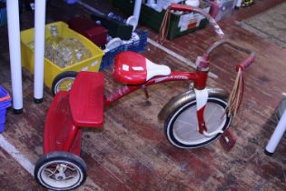 A vintage radio flyer child's tricycle. Shipping unavailable