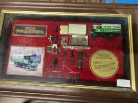 A cased limited edition models of yester year Yorkshire Steam Wagon